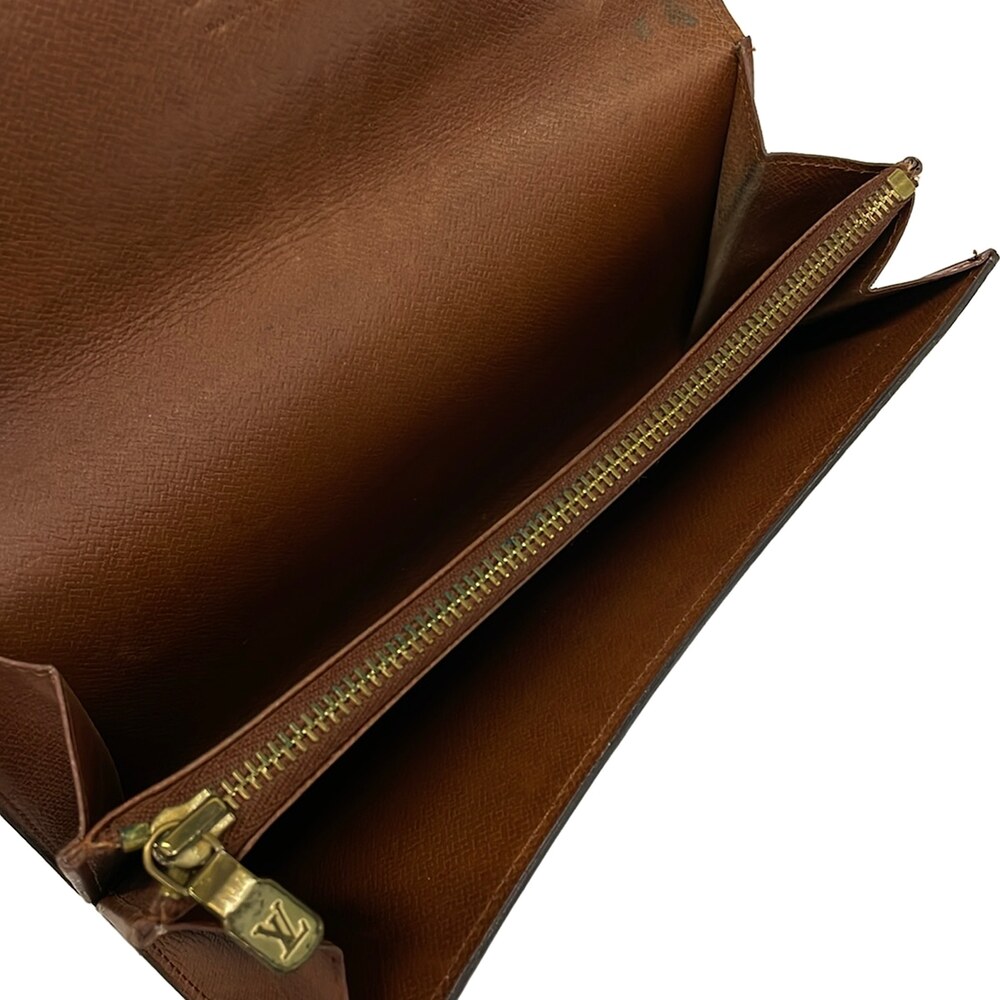 Louis Vuitton Pochette Porte Monnaie Credit Monogram Long Wallet M61725 - Picture 4 of 6